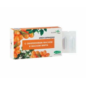 Крем-карандаш с облепиховым маслом и маслом мирта, хелпер фит