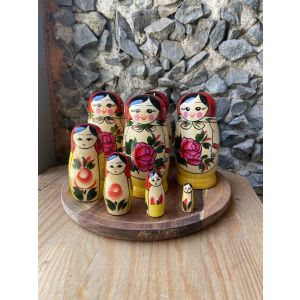 Дерево матрешка большая 5 кукол