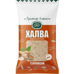 Халва подсолнечная с арахисом 500г