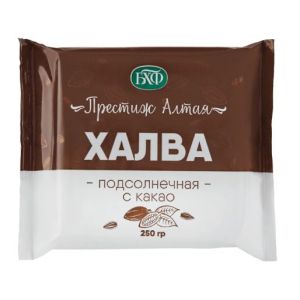 Халва подсолнечная с какао 250 г