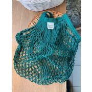 Авоська (2 ручки длинная и короткая ) + мешочек холщовый для нее