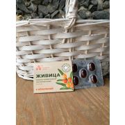 Смолка жевательная «Живица» (с облепихой), блистер 0,8 г №5, в инд. уп.