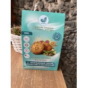 Печенье  цельнозерновое КУНЖУТНОЕ на фруктозе с РАСТОРОПШЕЙ и ПРОРОЩЕННЫМ ОВСОМ 300 гр