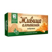 Живица «Алтайская» с пчелиным воском, кедровая, блистер 0,8 г №4, в инд. уп.